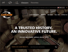 Tablet Screenshot of cashacme.com